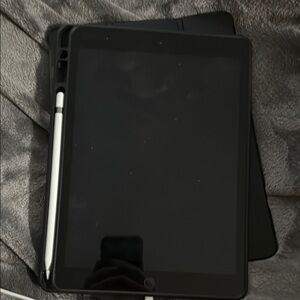 Black Tablet with Stylus